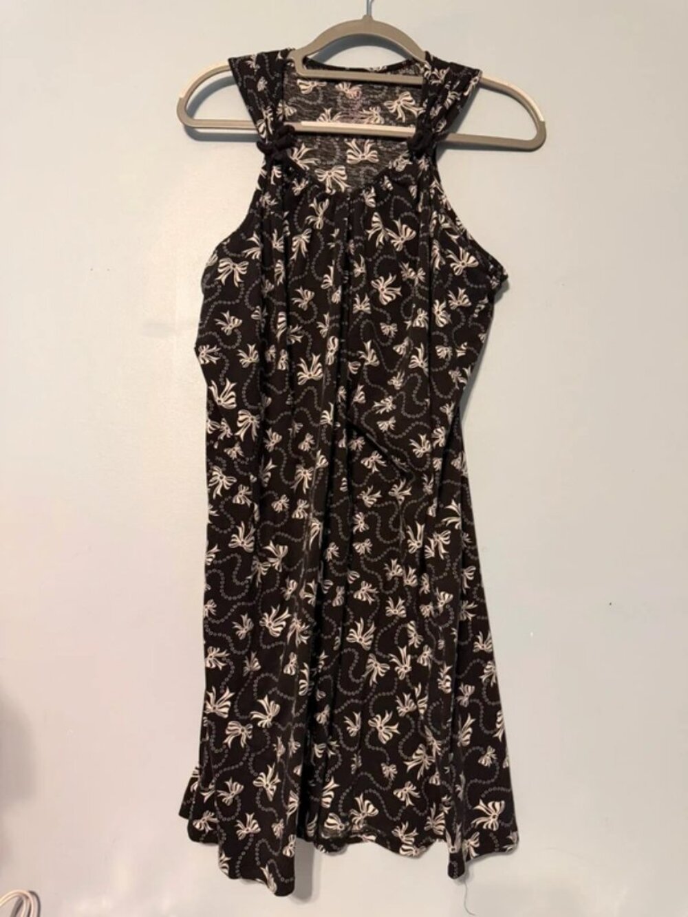 1X Covington Black Floral Sleeveless Midi Dress